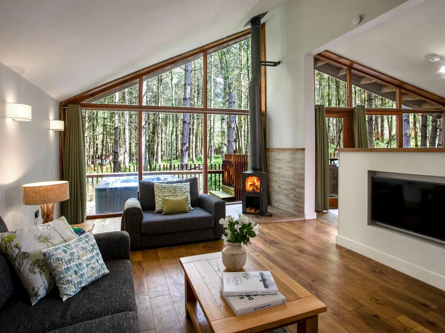Blackwood Forest Cabins - Forest Holidays Popham Екстер'єр фото